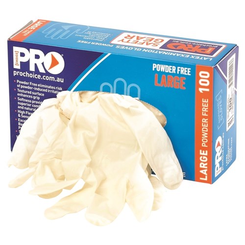Disposable Powder Free Gloves - 100/Box
