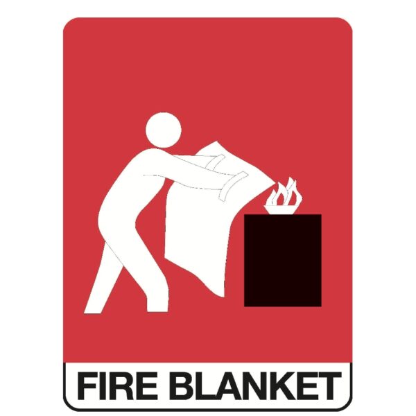Fire Blanket REFLECTIVE Poly 300 x 225