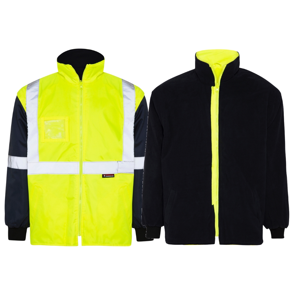hi vis 5 in 1 jacket