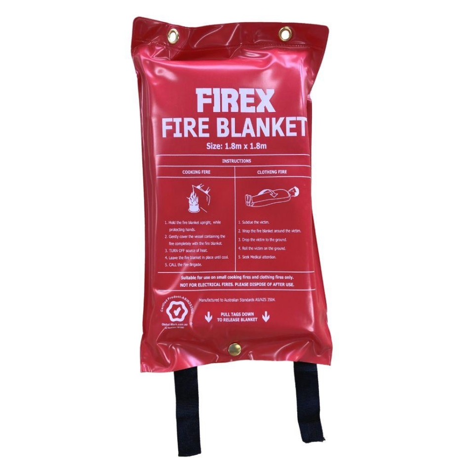 Fire Blanket 1.8m x 1.8m Site Ware Direct Australia Wide