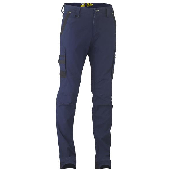 Bisley Flx & Move Stretch Utility Cargo Pants Navy Site Ware