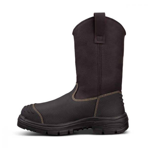 Oliver - 240mm Waterproof Pull On Riggers Boots 65-493 - Brown
