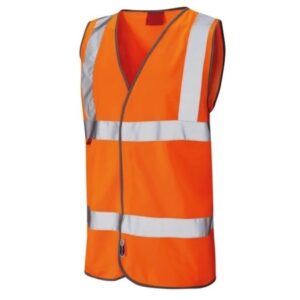 FR / Arc Flash Taped Safety Vest - Orange