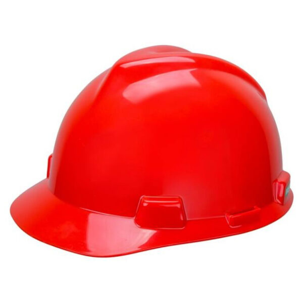 MSA - V-Gard Elite Hard Hat - Push-Key 4 Point - Red