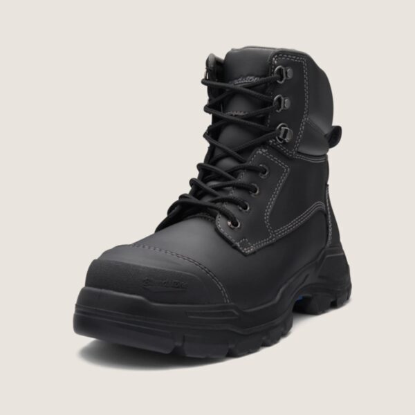 Blundstone #9061 Unisex Rotoflex Zip Up Safety Boots - Black