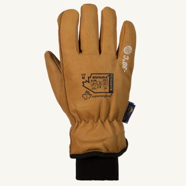 Superior Glove - Endura 378GOBDTK Deluxe Winter Goat-Grain Driver Gloves