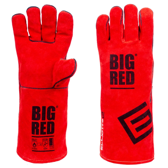 Elliotts Big Red Welding Gloves Site Ware Direct Workwear, PPE