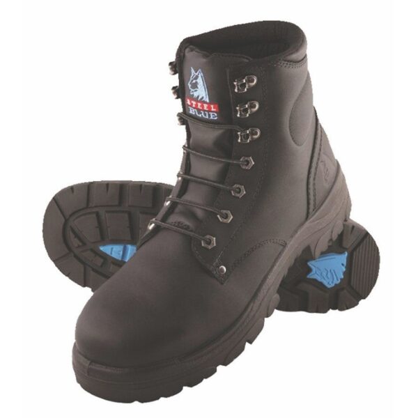 Steel Blue - Argyle Boots 312102 - Black