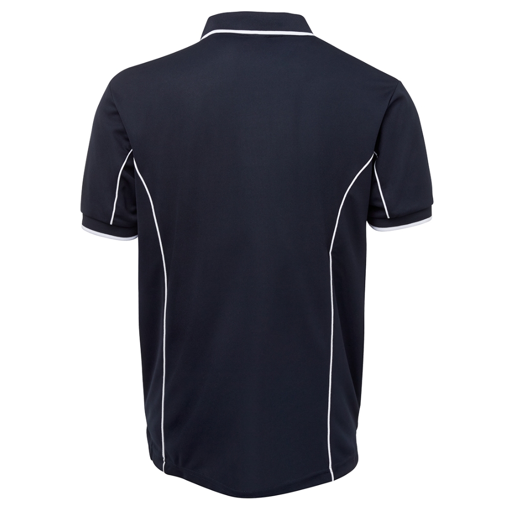 JB's Podium Piping Polo Shirt - Navy/White JB's Podium Piping Polo Shirt - Navy/White - Image 3