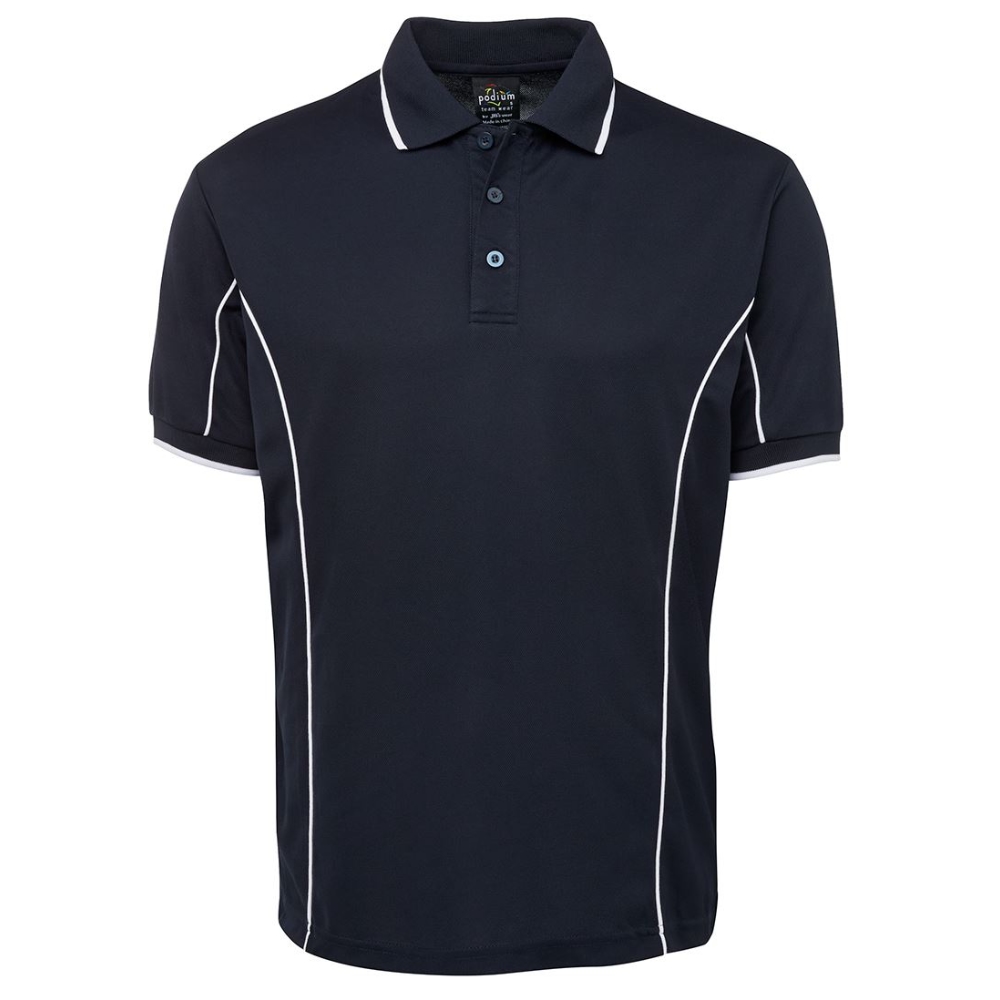 JB's Podium Piping Polo Shirt - Navy/White JB's Podium Piping Polo Shirt - Navy/White